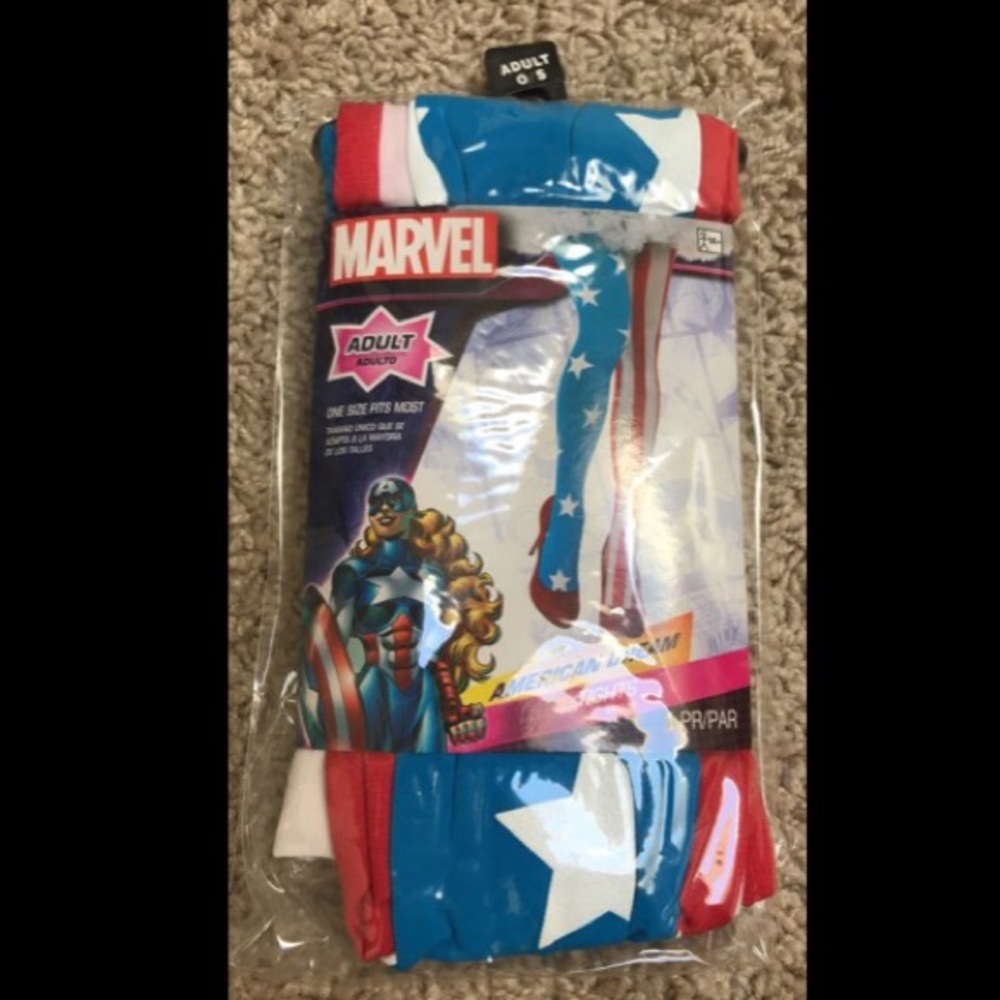 American Flag Tights